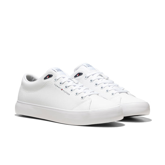 Tommy Hilfiger Hi Vulc Core Low Leather II Essential White  - FM0FM05511YBS