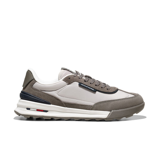 Tommy Hilfiger Retro Runner Nylon Mix Pewter Grey  - FM0FM05523PQ8