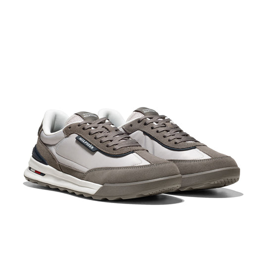Tommy Hilfiger Retro Runner Nylon Mix Pewter Grey  - FM0FM05523PQ8