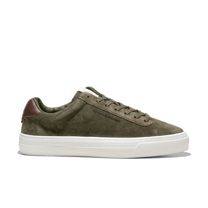 Tommy Hilfiger Premium Dress Cupsole Army Green  - FM0FM05573RBN