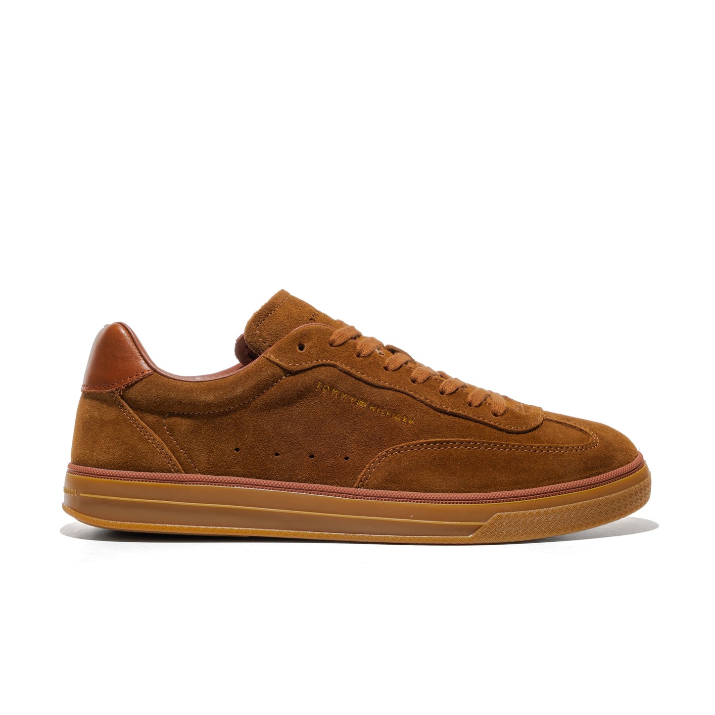 Tommy Hilfiger Lo Lux Suede Sneaker Coconut Grove  - FM0FM05997GVQ