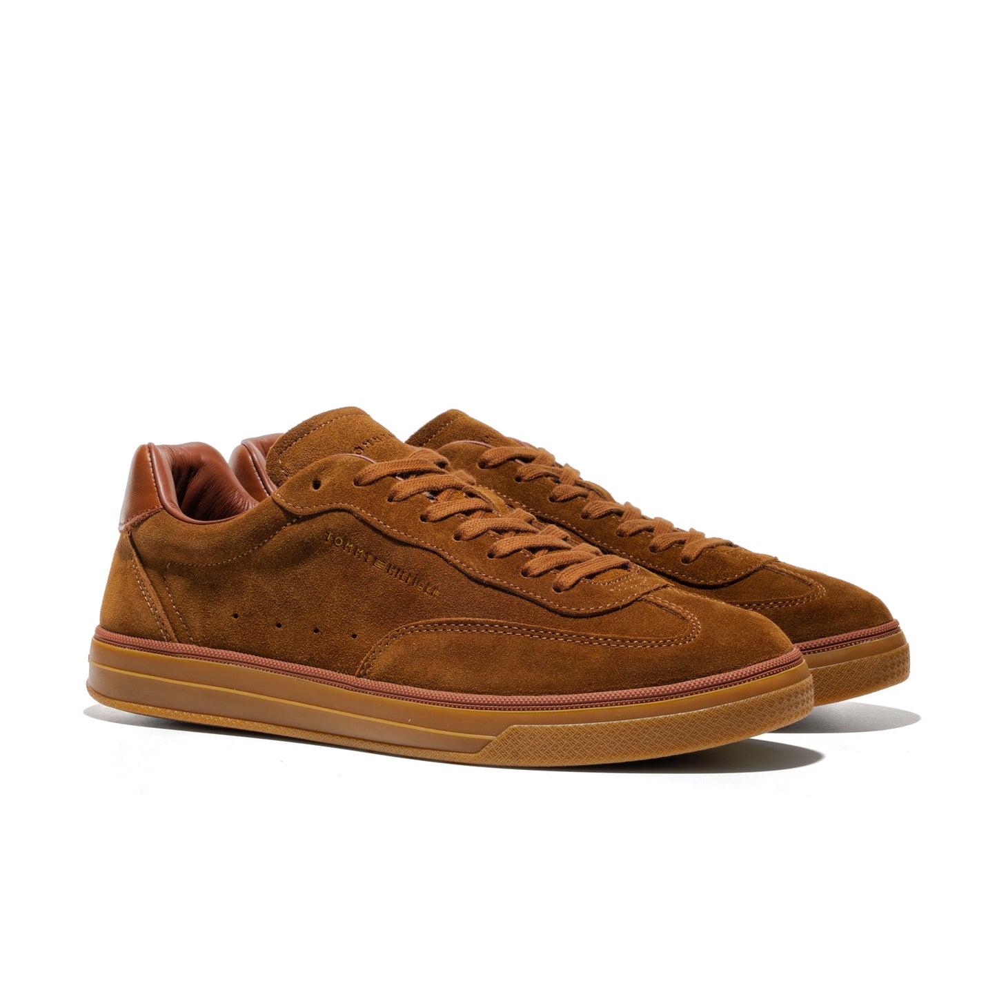 Tommy Hilfiger Lo Lux Suede Sneaker Coconut Grove  - FM0FM05997GVQ