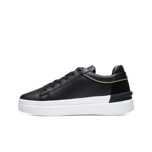 Tommy Hilfiger Corp Webbing Court Sneaker Black  - FW0FW07387BDS