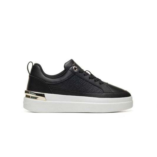 Tommy Hilfiger Lux Court Sneaker Monogram Black  - FW0FW07808BDS