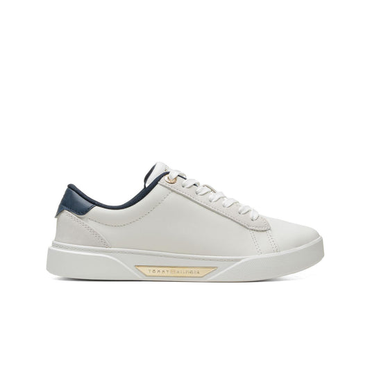 Tommy Hilfiger Chic Court Sneaker Ecru  - FW0FW08123YBL
