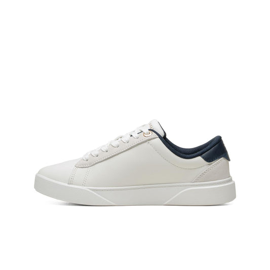 Tommy Hilfiger Chic Court Sneaker Ecru  - FW0FW08123YBL