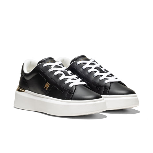 Tommy Hilfiger Fashion Court Sneaker Black  - FW0FW08631BDS
