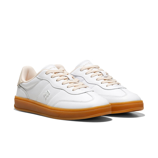 Tommy Hilfiger Premium Heritage Sneaker White/Sugarcane  - FW0FW087550LF