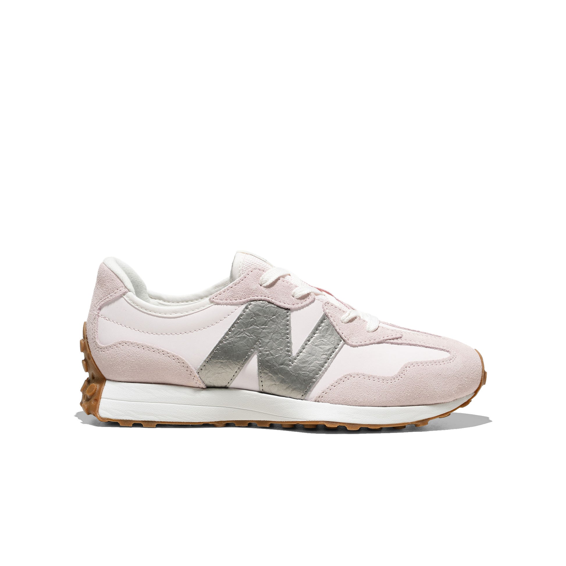 New Balance 327 Pink Salt/Dark Silver Metallic  - G32739V
