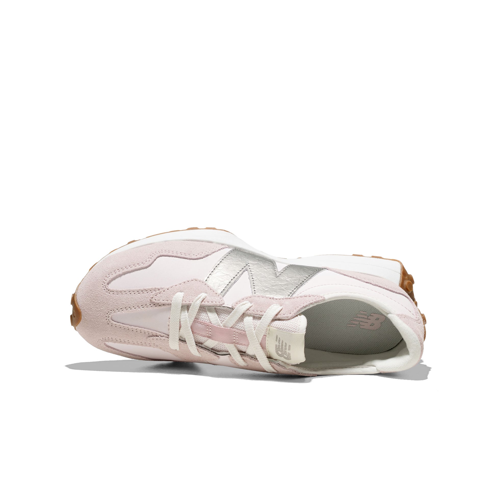 New Balance 327 Pink Salt/Dark Silver Metallic  - G32739V