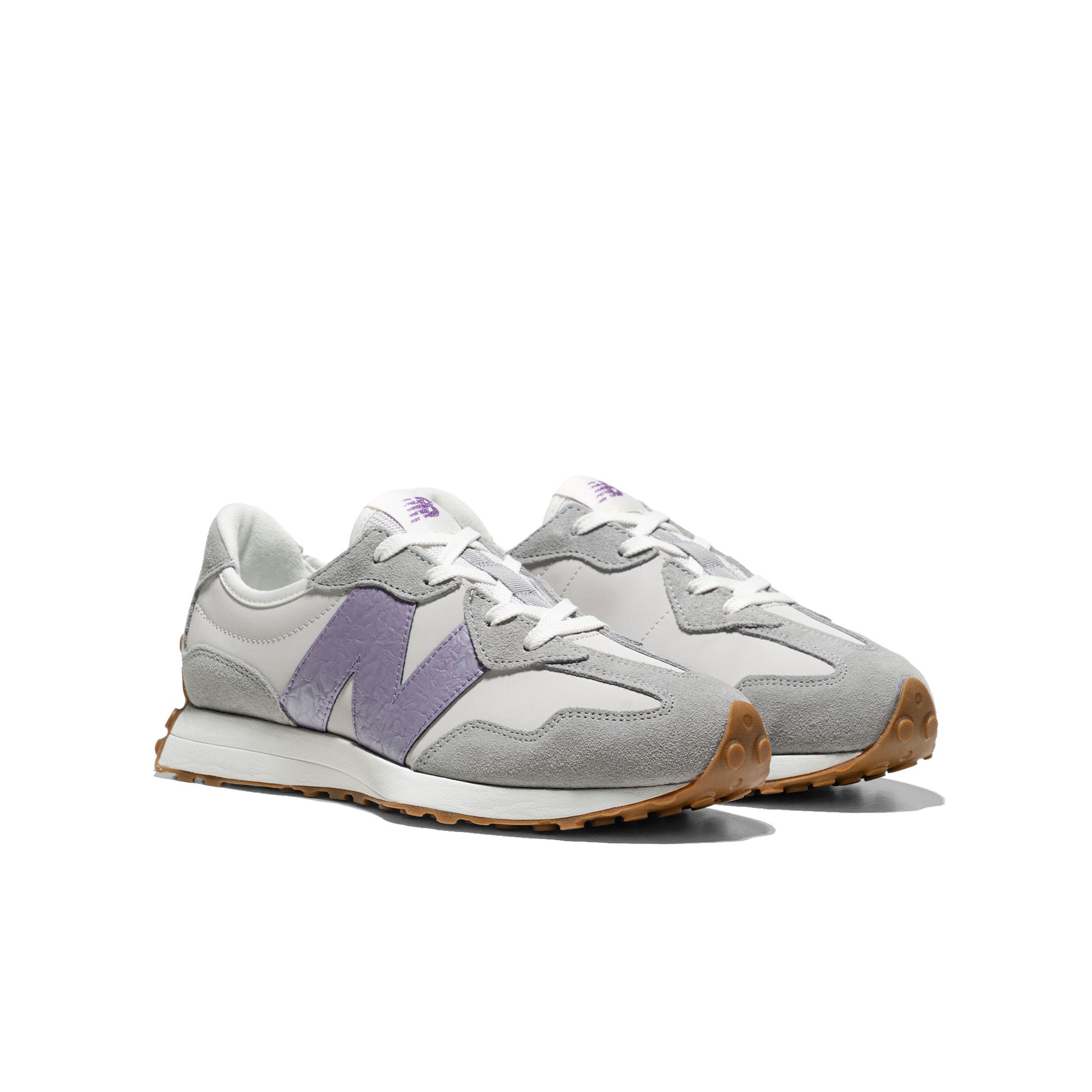 New Balance 327 Grey Matter/Candied Violet  - G32771W