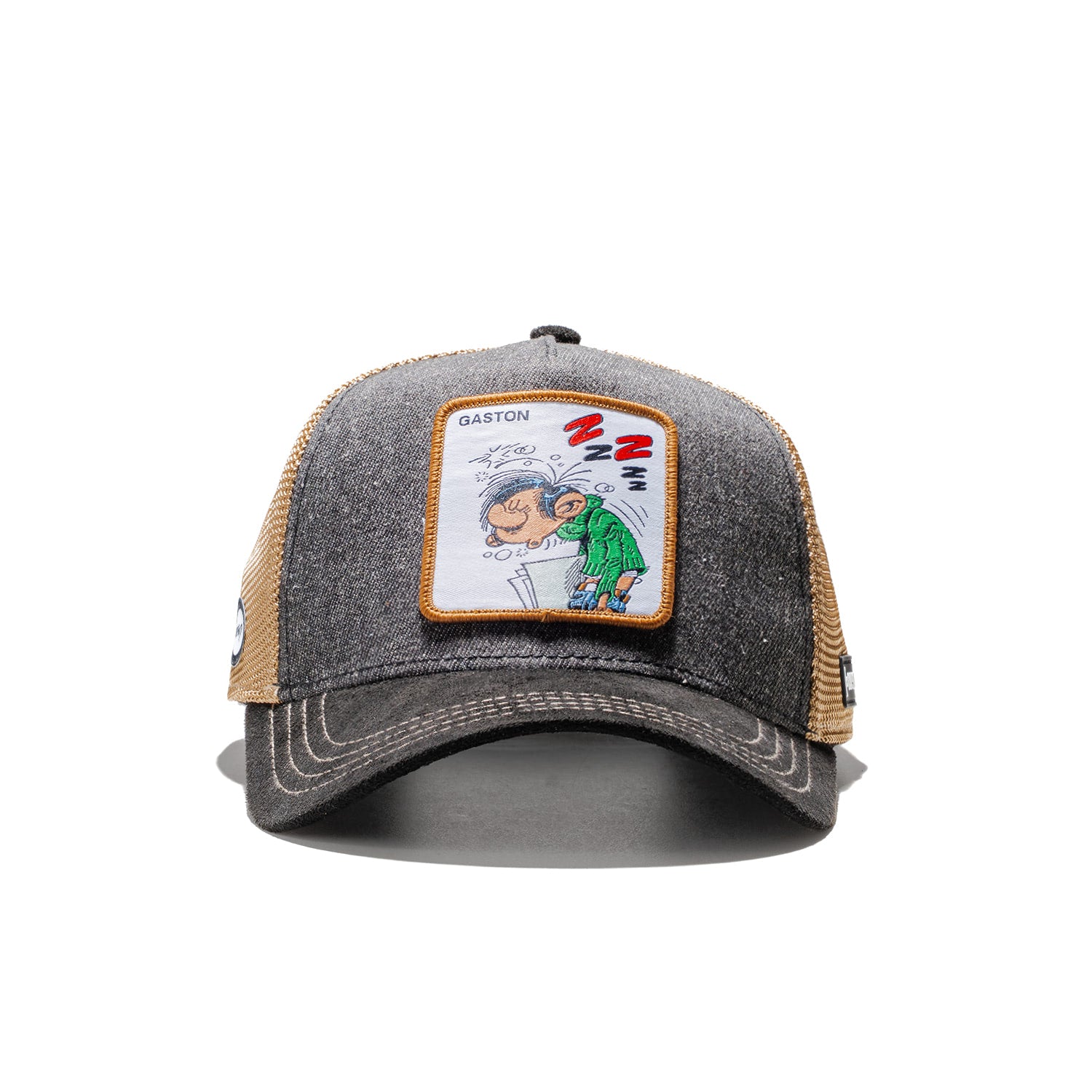 Capslab Spirou Gaston Cap Grey/Black  - GAZ