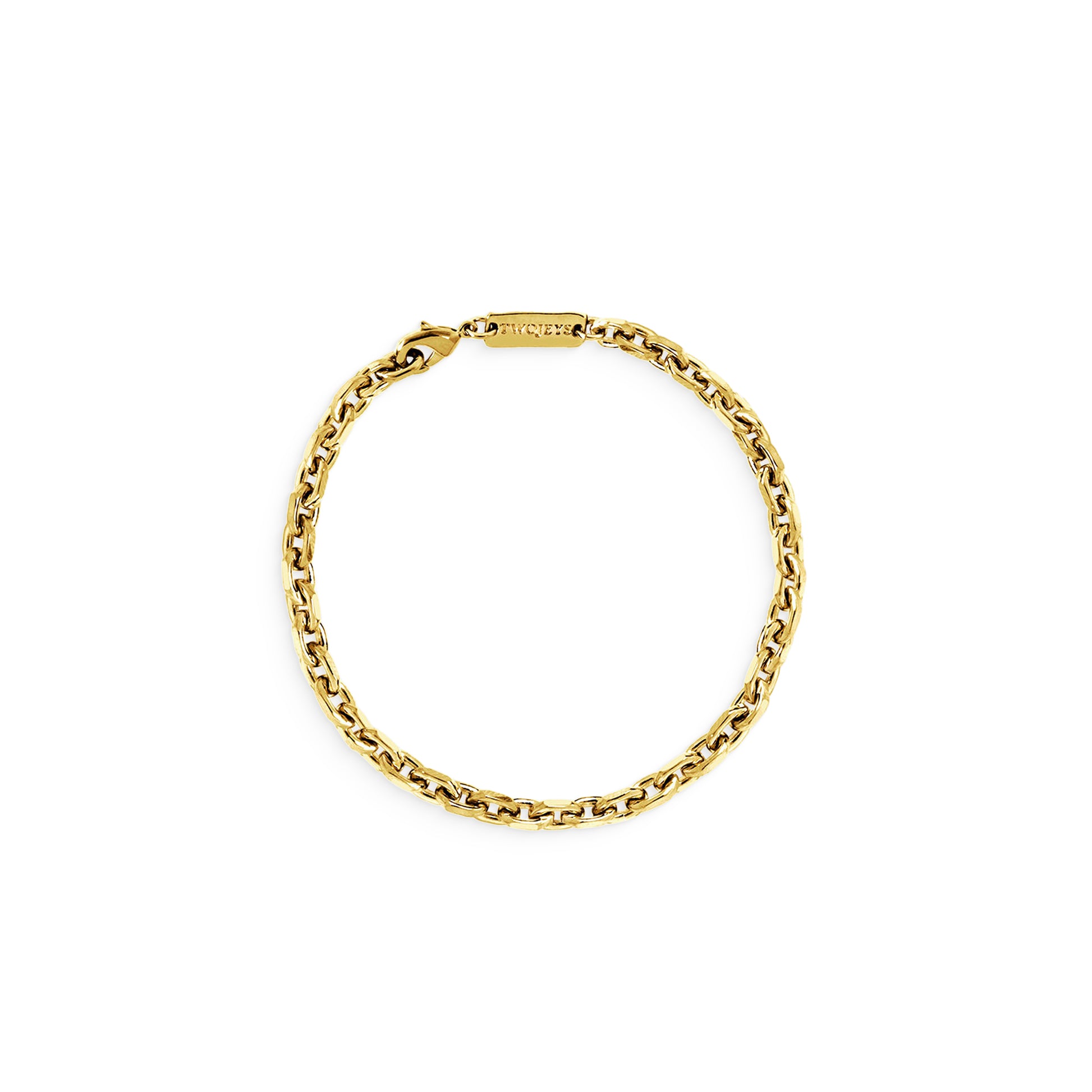 TwoJeys Shank Bracelet Gold  - GB0001