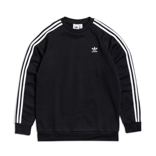 Adidas 3-Stripes Crew Sweat Black  - GN3487