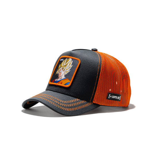 Capslab Dragon Ball Z Goku Cap Black/Orange  - GO3