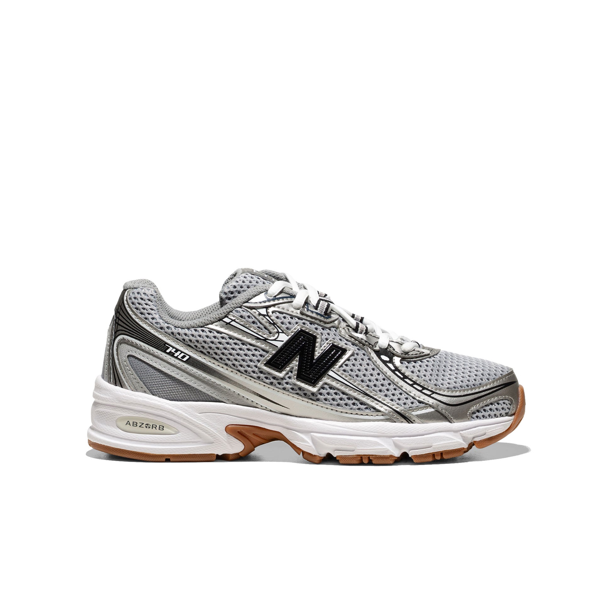 New Balance 740 Silver Metallic/Black  - GR740GB