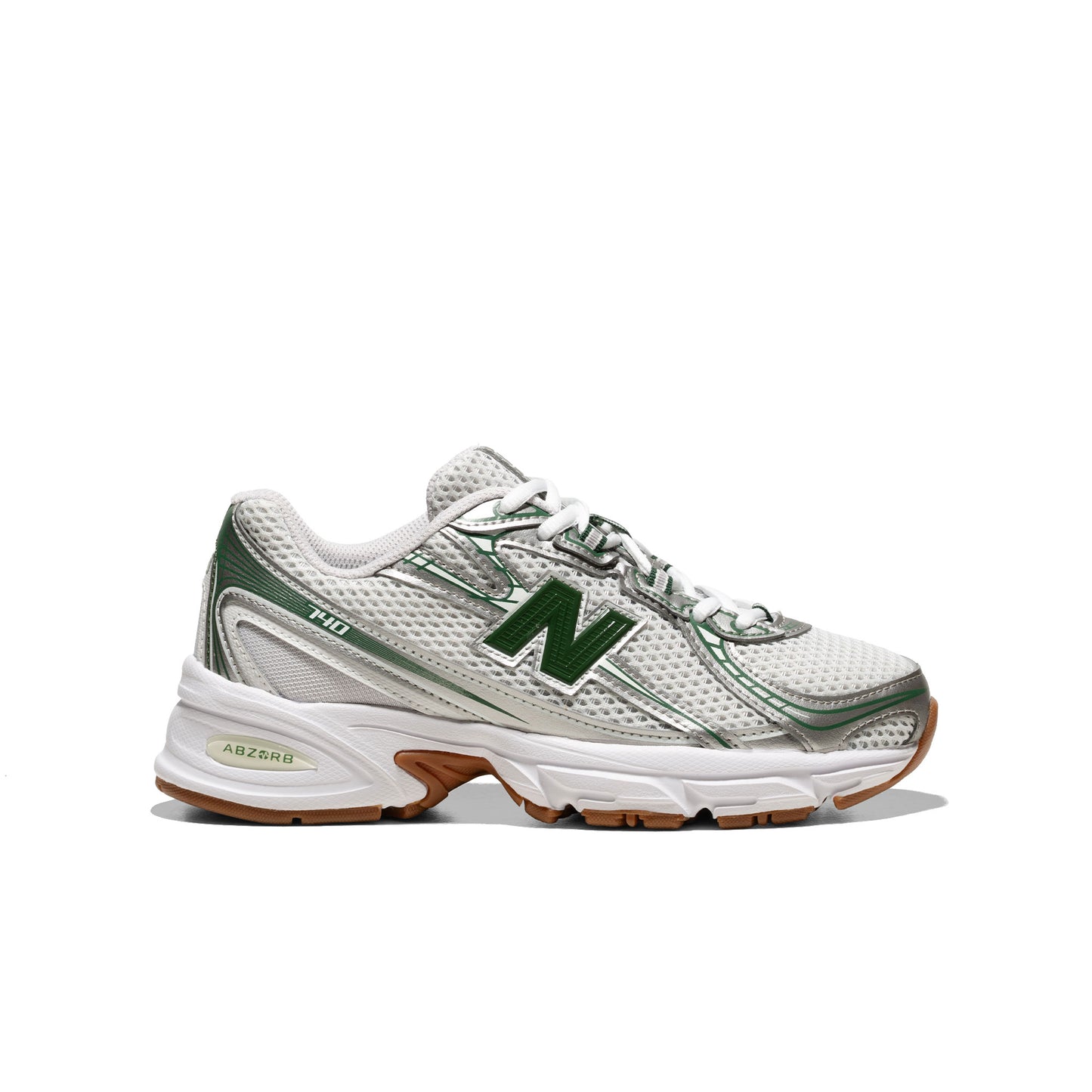 New Balance 740 Silver Metallic/Dark Alpine Green  - GR740SF