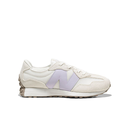 New Balance 327 Sea Salt/Bright Lavender  - GS327LV