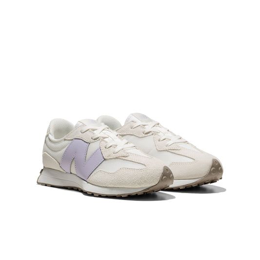 New Balance 327 Sea Salt/Bright Lavender  - GS327LV