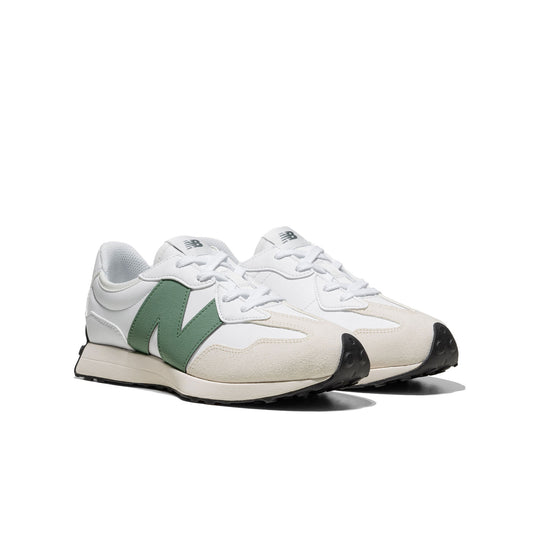 New Balance 327 White/Dark Juniper