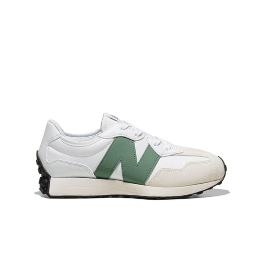 New Balance 327 White/Dark Juniper