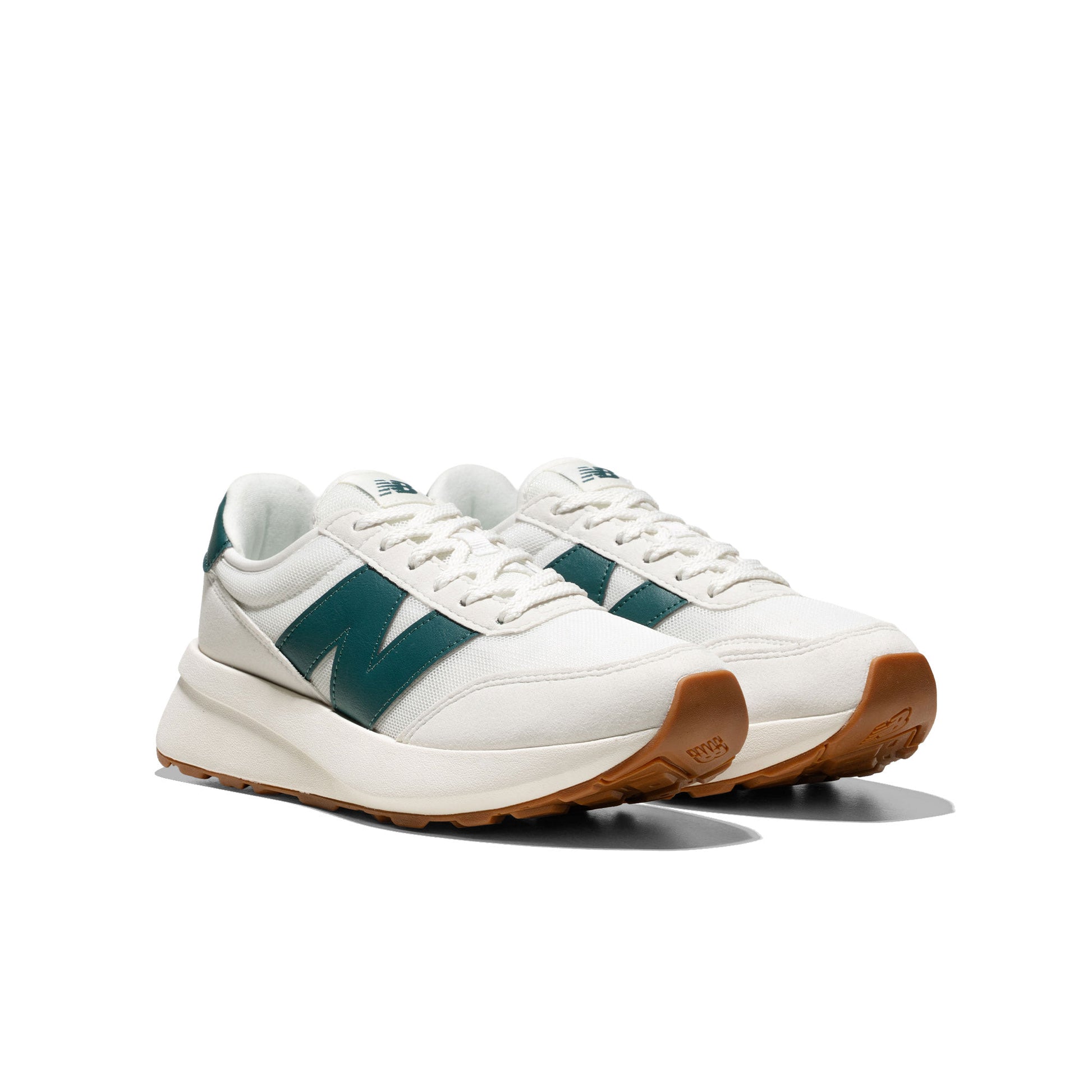 New Balance 370 Sea Salt/New Spruce  - GS370SG
