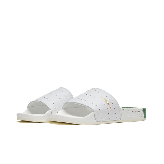 Adidas Adilette Ftwr White/Green/Ftwr White  - H00571