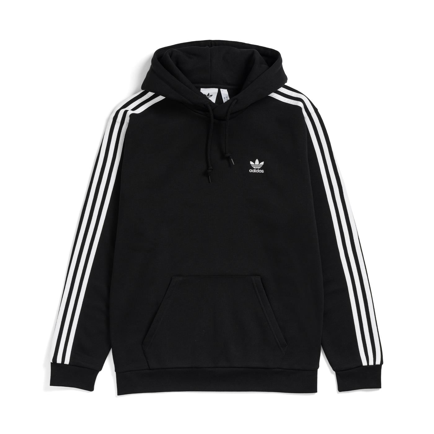 Adidas 3-Stripes Hoody Black  - H06676