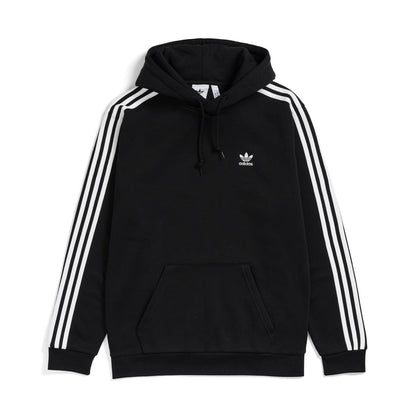 Adidas 3-Stripes Hoody Black  - H06676