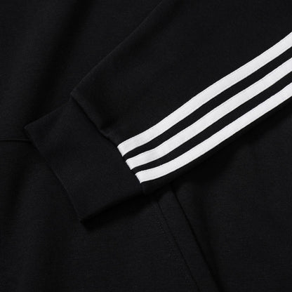 Adidas 3-Stripes Hoody Black  - H06676