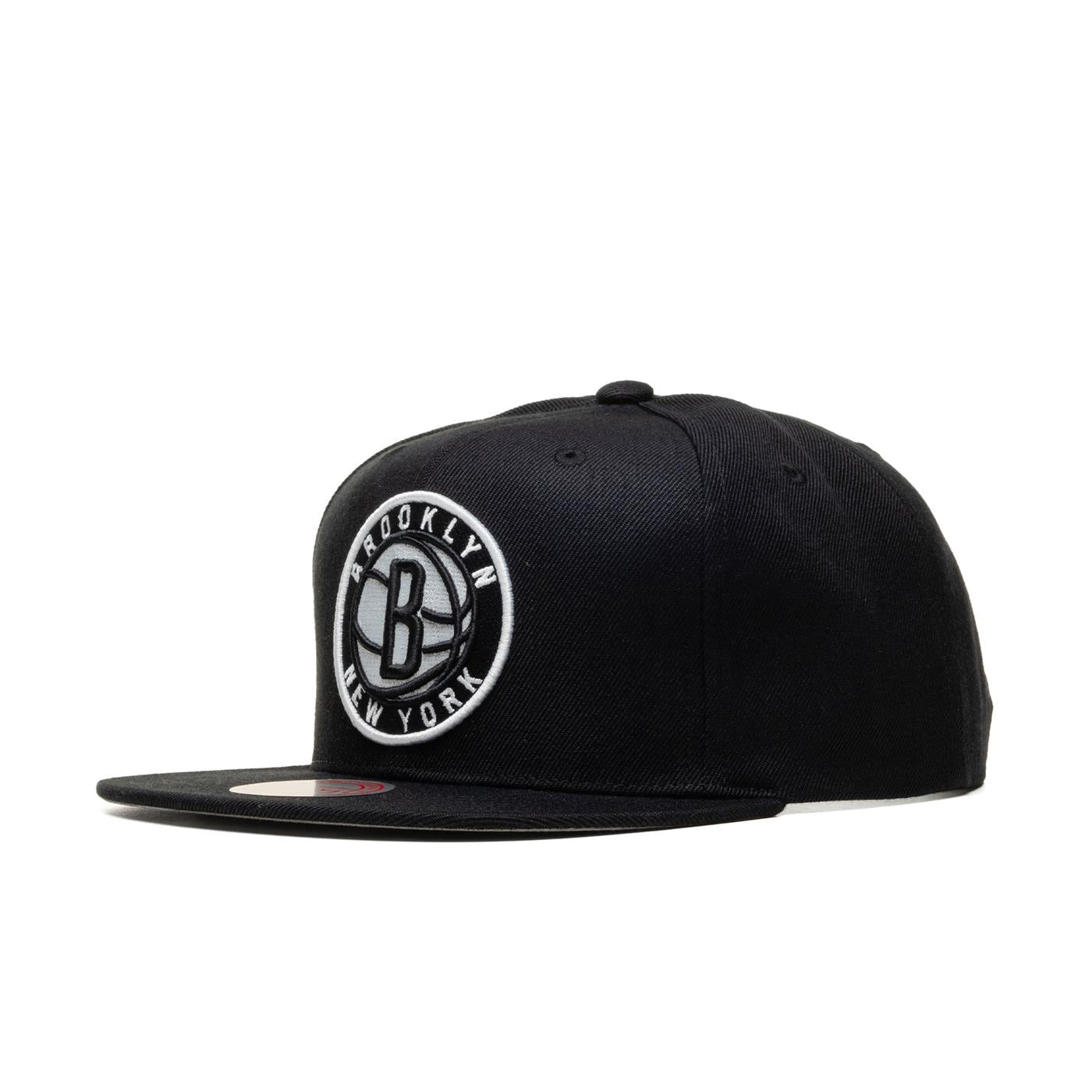 Mitchell & Ness Team Ground 2.0 Snapback Brooklyn Nets  - HHSS3256-BNEBLACK