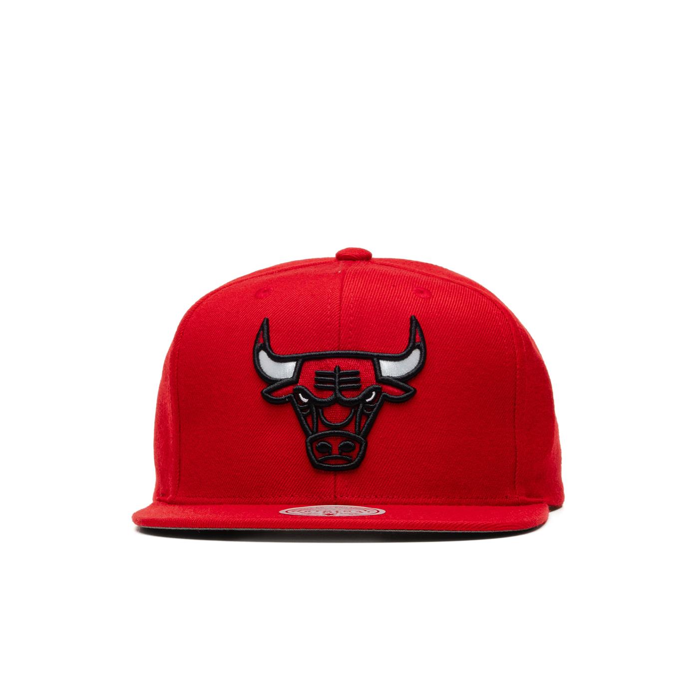 Mitchell & Ness Team Ground 2.0 Snapback Chicago Bulls  - HHSS3256-CBURED