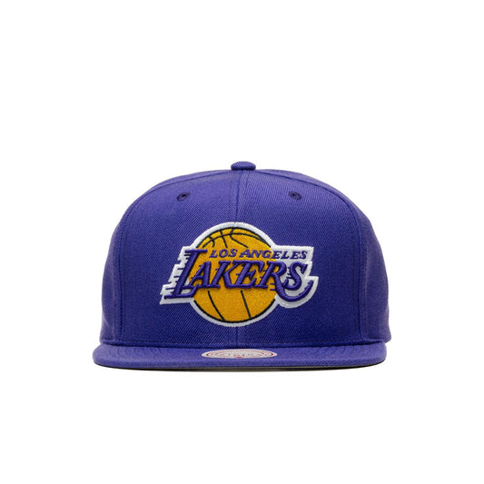 Mitchell & Ness Team Ground 2.0 Snapback LA Lakers  - HHSS3256-LALPURPLE