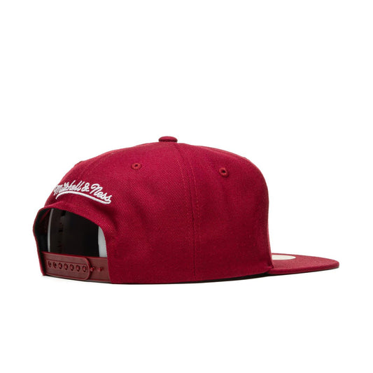 Mitchell & Ness Team Ground 2.0 Snapback Miami Heat  - HHSS3256-MHEMAROON