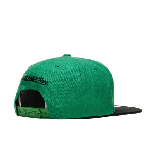 Mitchell & Ness Team 2 Tone 2.0 Snapback Boston Celtics  - HHSS3264-BCEGRNBLK