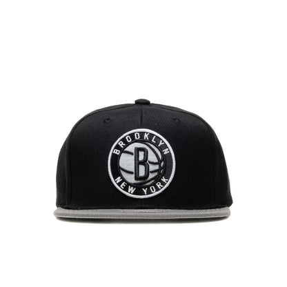 Mitchell & Ness Team 2 Tone 2.0 Snapback Brooklyn Nets  - HHSS3264-BNEBLKGRY