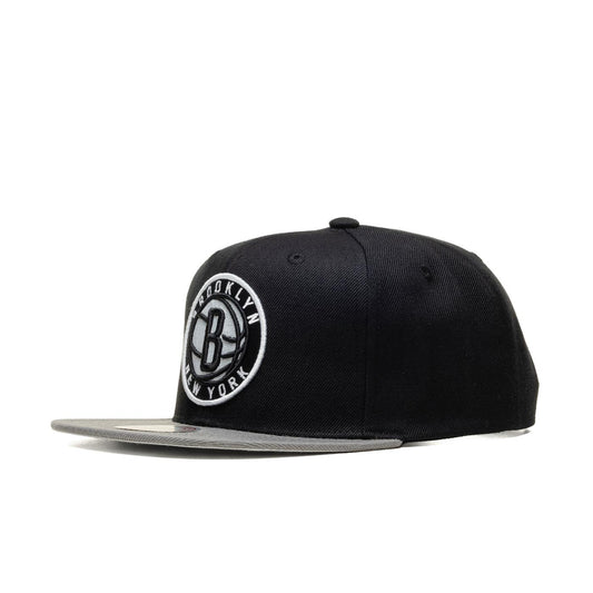 Mitchell & Ness Team 2 Tone 2.0 Snapback Brooklyn Nets  - HHSS3264-BNEBLKGRY