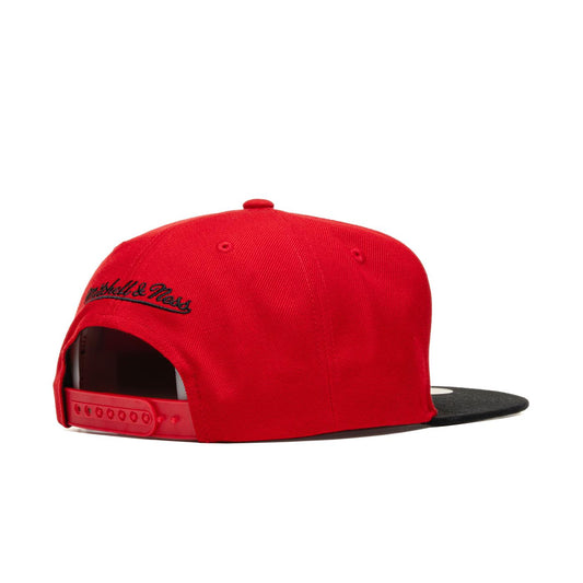 Mitchell & Ness Team 2 Tone 2.0 Snapback Chicago Bulls  - HHSS3264-CBUREDBLK