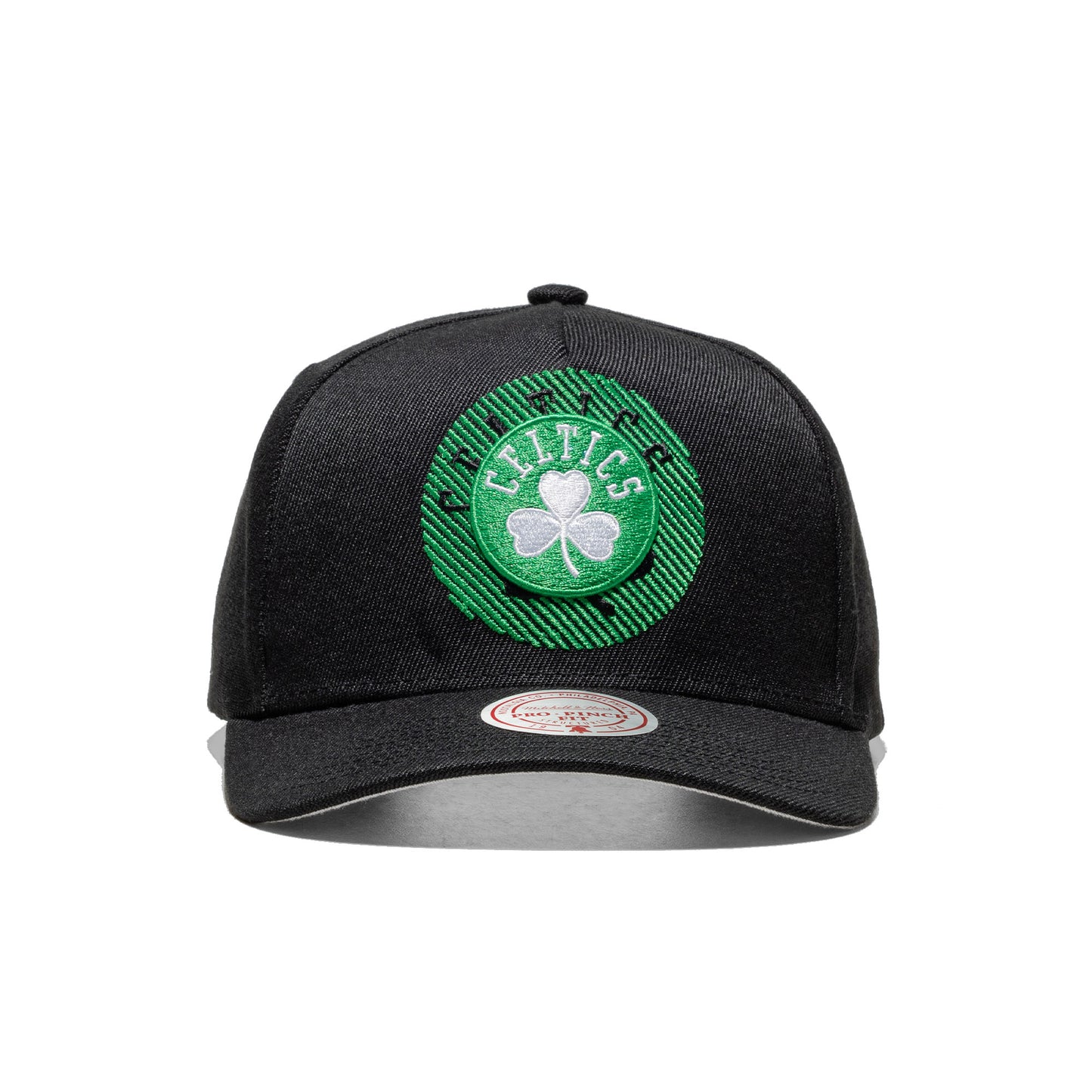 Mitchell & Ness Tilted Pro Snapback Boston Celtics Black  - HP12813-BCEBLCK