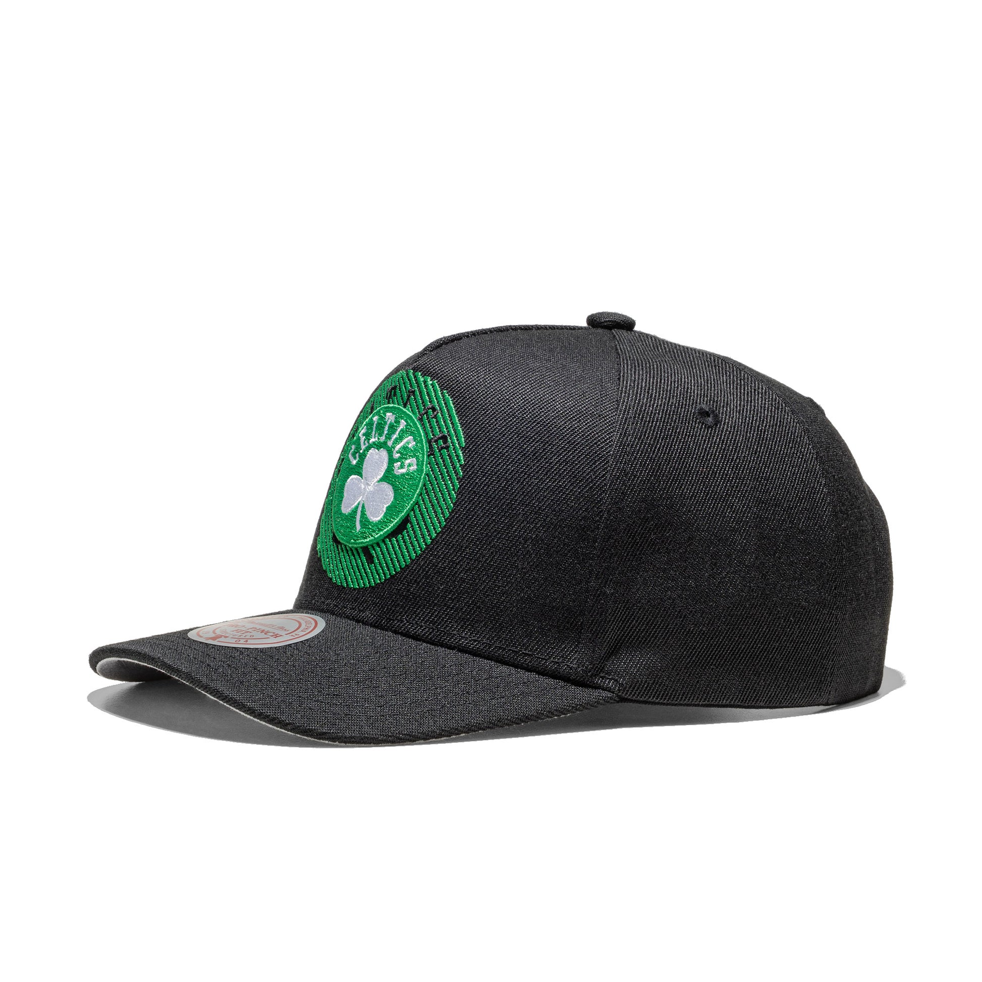 Mitchell & Ness Tilted Pro Snapback Boston Celtics Black  - HP12813-BCEBLCK