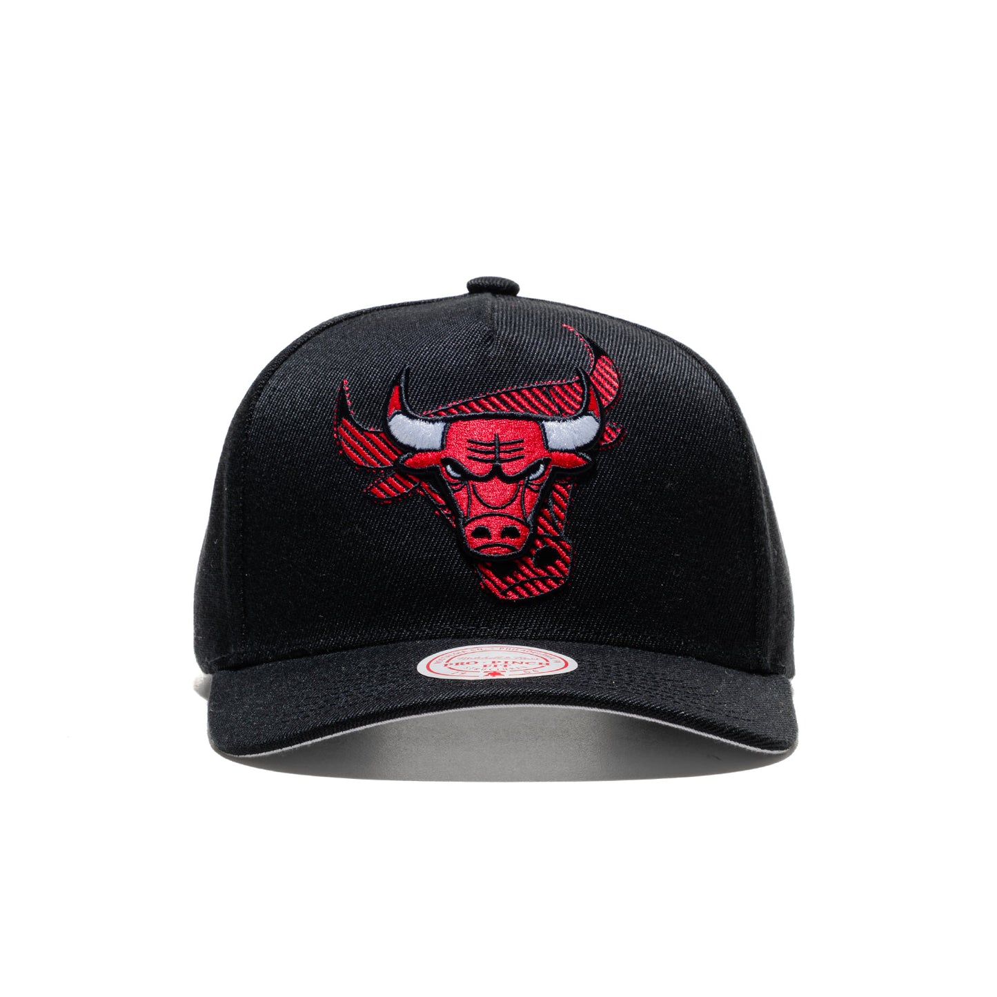 Mitchell & Ness Tilted Pro Snapback Chicago Bulls Black  - HP12813-CBUBLCK