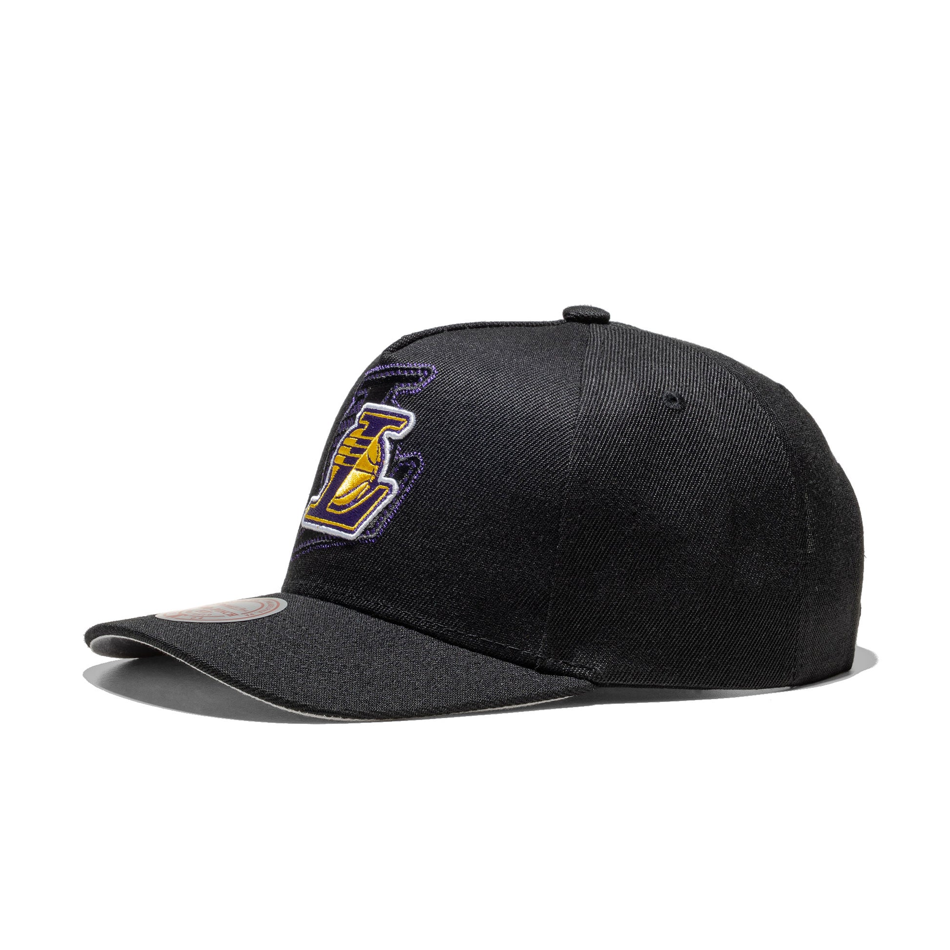 Mitchell & Ness Tilted Pro Snapback LA Lakers Black  - HP12813-LALBLCK