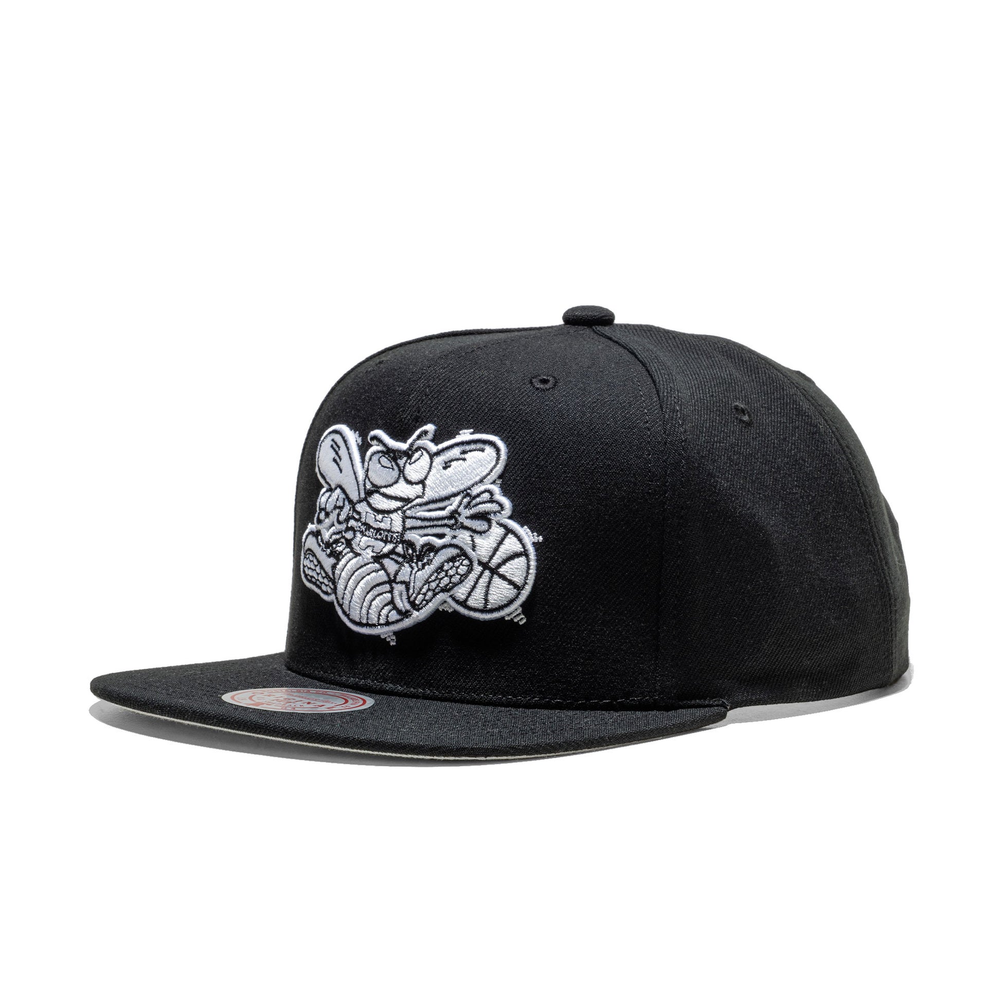 Mitchell & Ness Evergreen Black/White Snapback Hornets  - HS8549-CHOBLCK