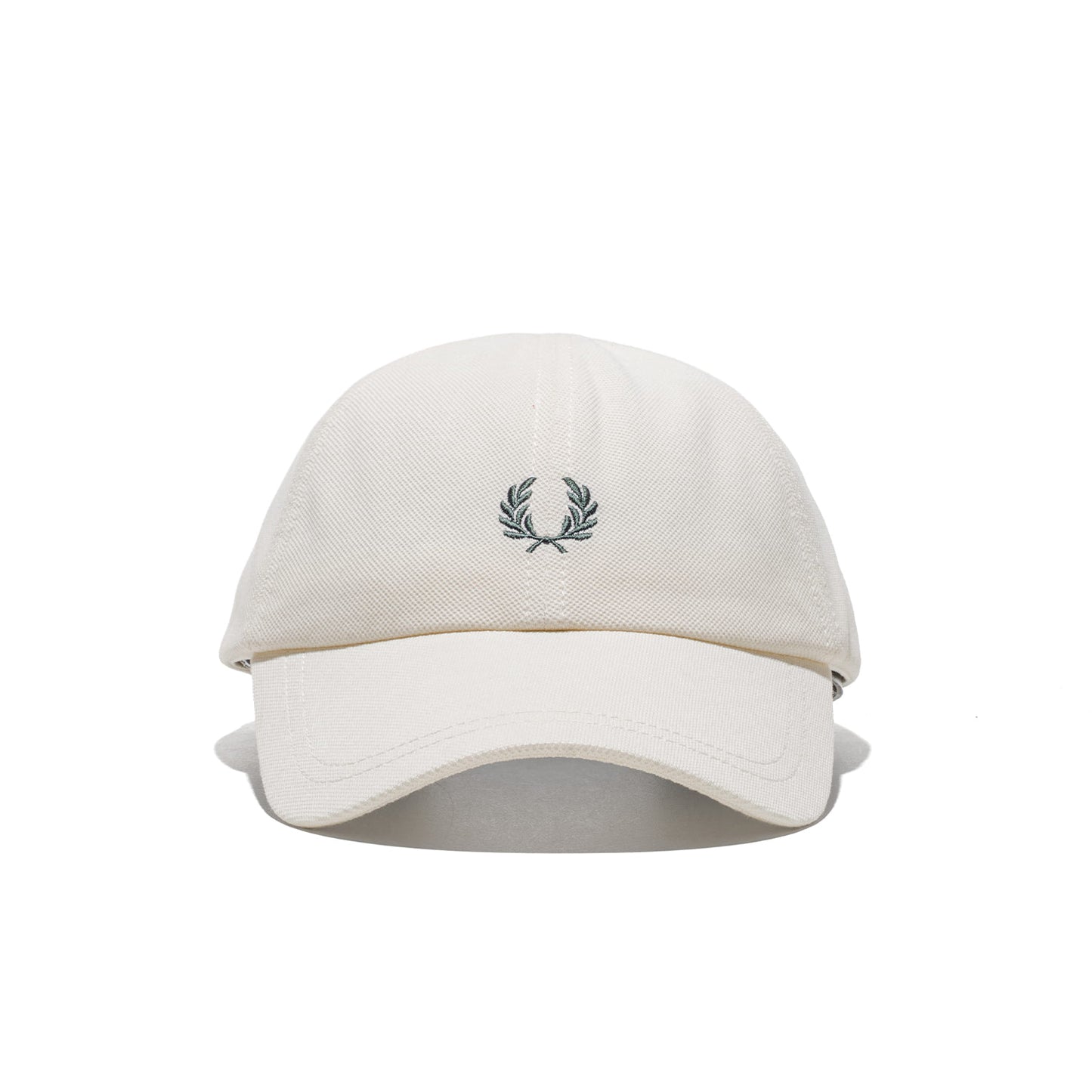 Fred Perry Piqué Classic Cap Ecru/Grassroots  - HW2295-13B
