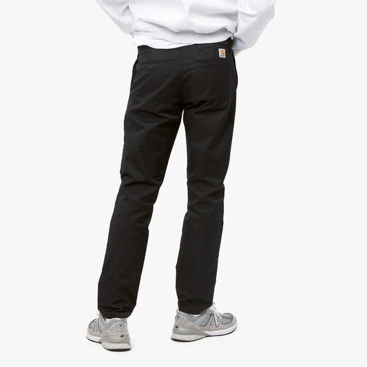 Carhartt Sid Pant Black Rinsed  - I0033678902