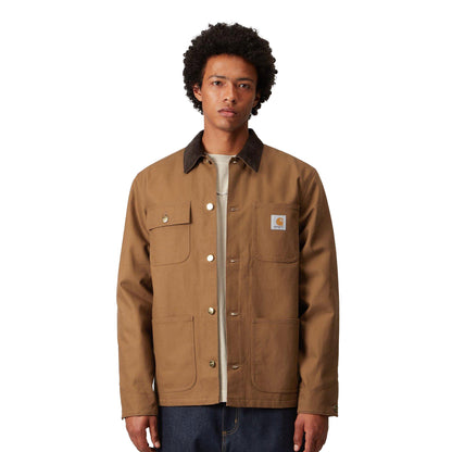 Carhartt WIP Michigan Coat Hamilton Brown/Tobacco rigid  - I01526100S01
