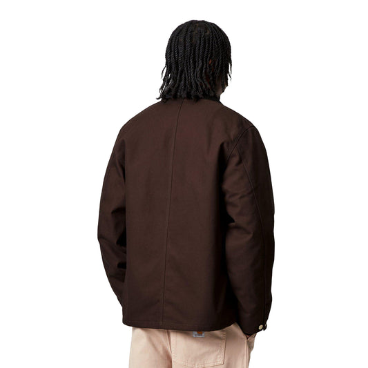 Carhartt WIP Michigan Coat Tobacco/Black rigid  - I0152611YL01