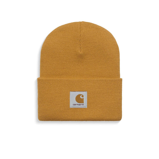 Carhartt Acrylic Watch Hat Ochre  - I0202220W1XX