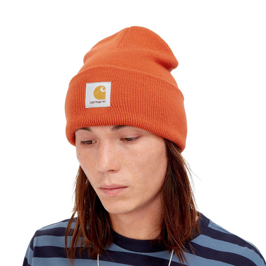 Carhartt Acrylic Watch Hat Brick  - I02022284XX