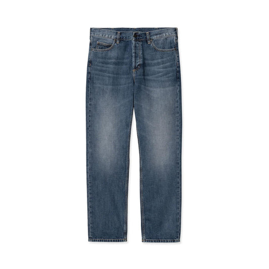 Carhartt WIP Marlow Pant Blue dark used wash  - I023029014L